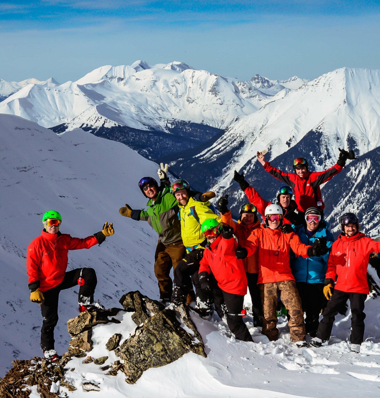 Heli-skiing and Snowboarding | Crescent Spur Heli-Skiing