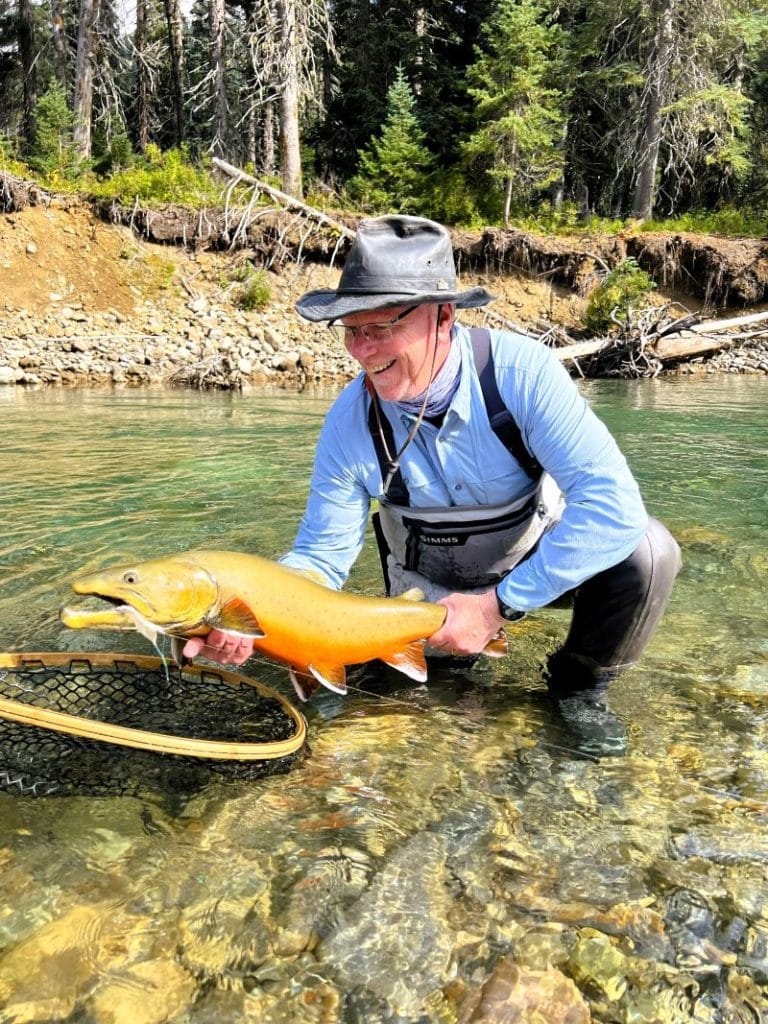 fly-fishing bull trout bc