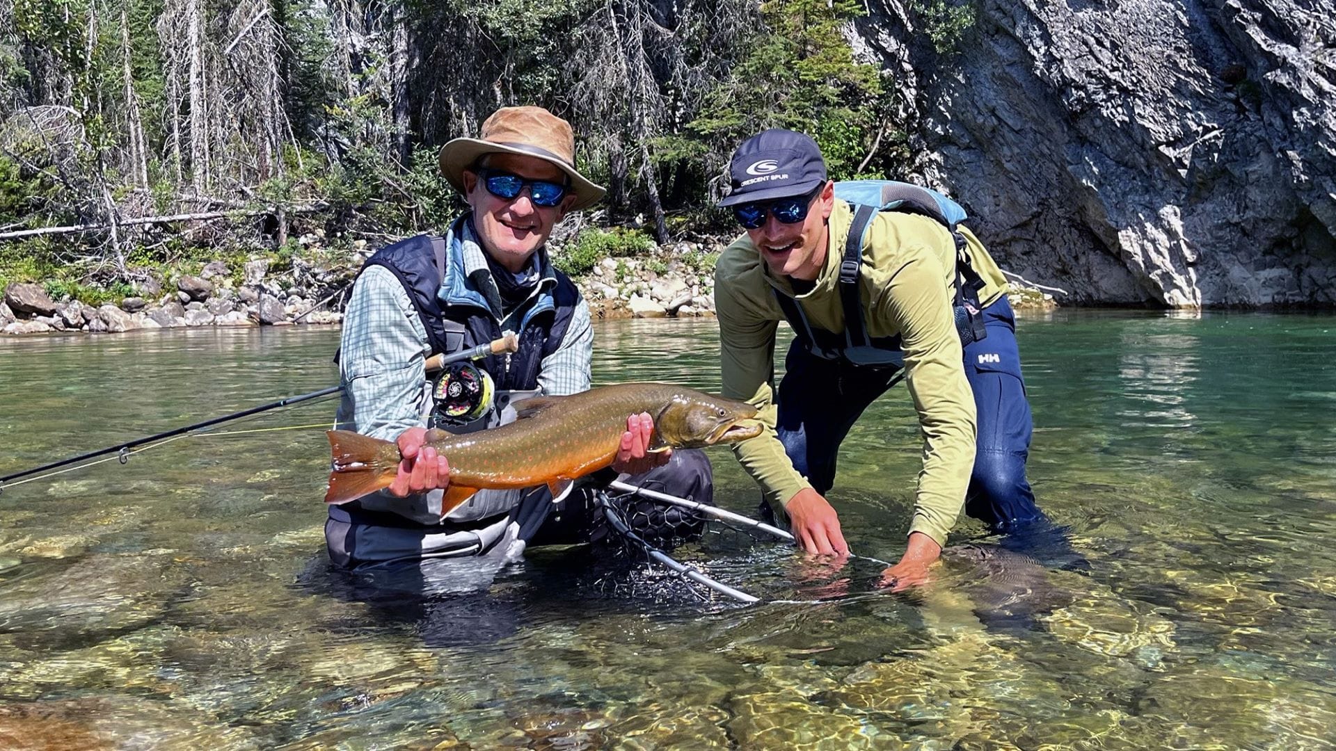 bull trout fly fishing heli accessed remote river